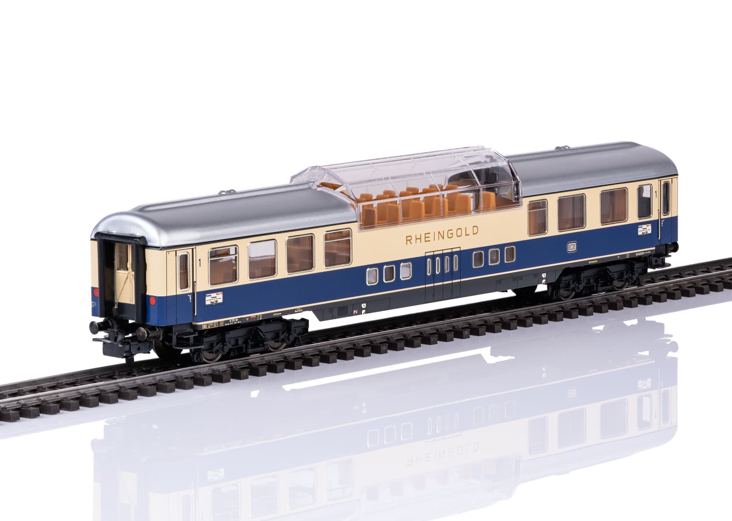 Märklin 40852 H0 TEE-Rheingoldwagen-Set "Tin Plate"