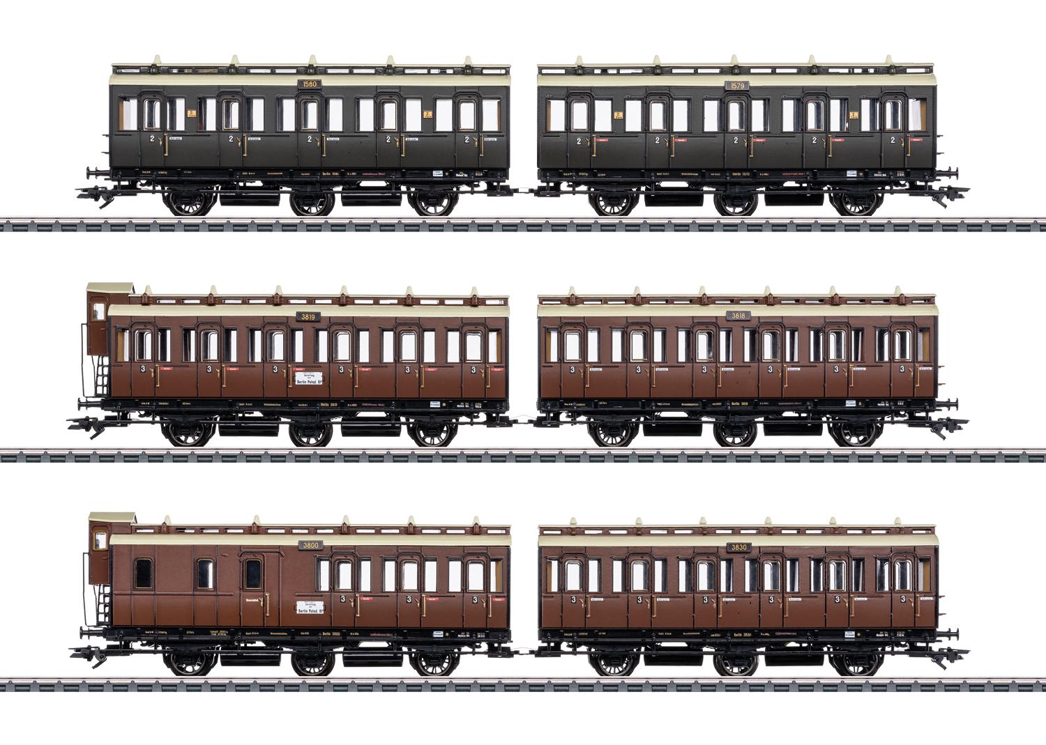 Märklin 42047 H0 Abteilwagen-Set