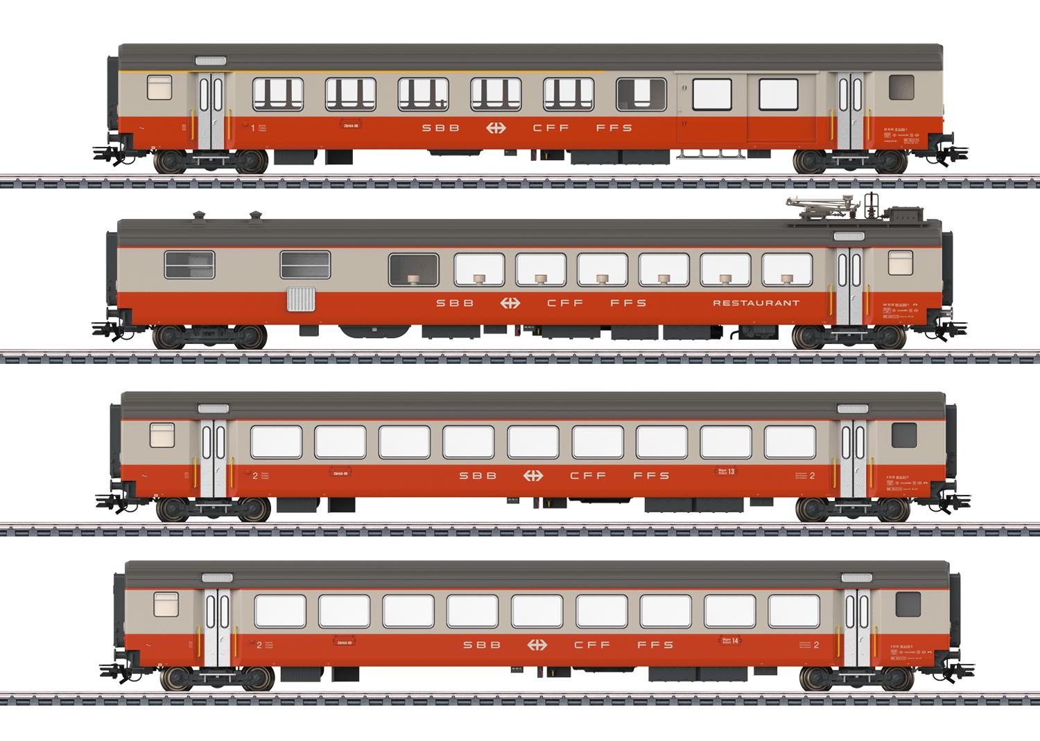 Märklin 42190 H0 Personenwagen-Set Swiss Express