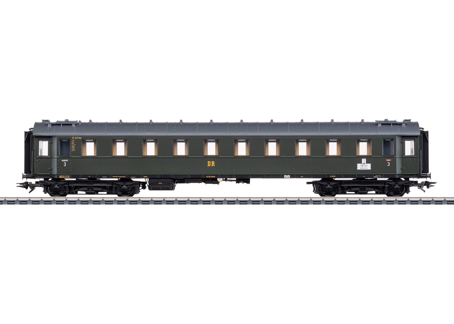 Märklin 42522 H0 Schnellzugwagen zur Dampflok BR 19.0 "Sachsenstolz"