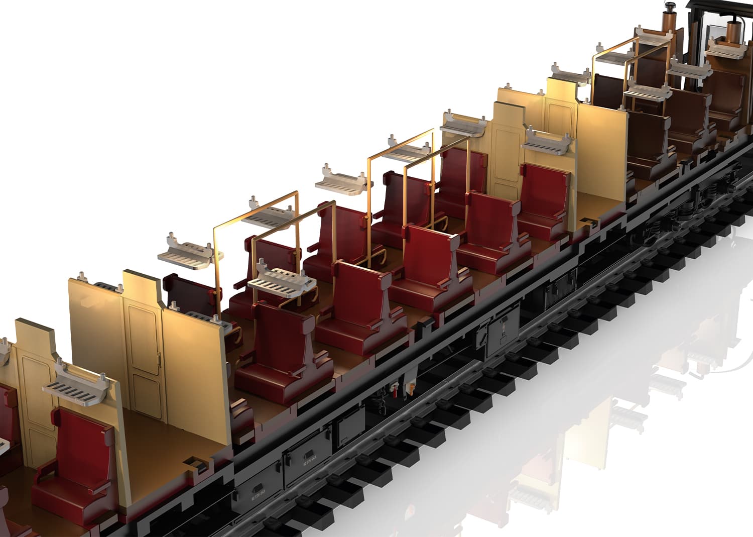 Produktbild Märklin 42580 H0 Personenwagen-Set Halberstädter Mitteleinstiegswagen 2 von 3