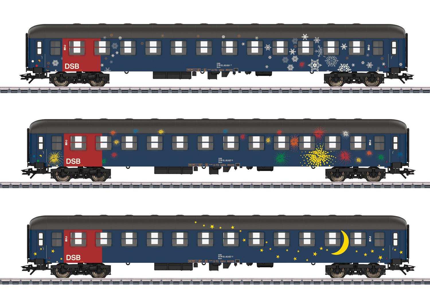 Märklin 42698 H0 Personenwagen-Set DSB