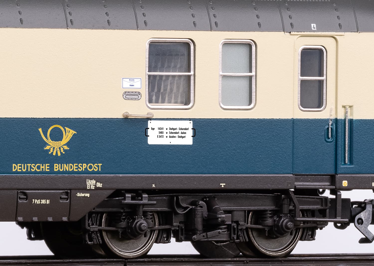 Produktbild Märklin 42851 H0 Bahnpostwagen Bauart Post mr-a 3 von 3