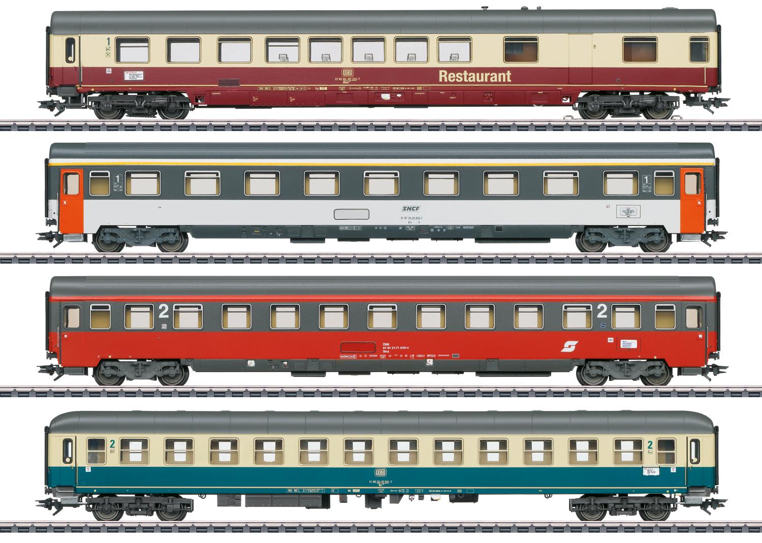 Märklin 42893 - H0 Personenwagen-Set 1 FD Mozart
