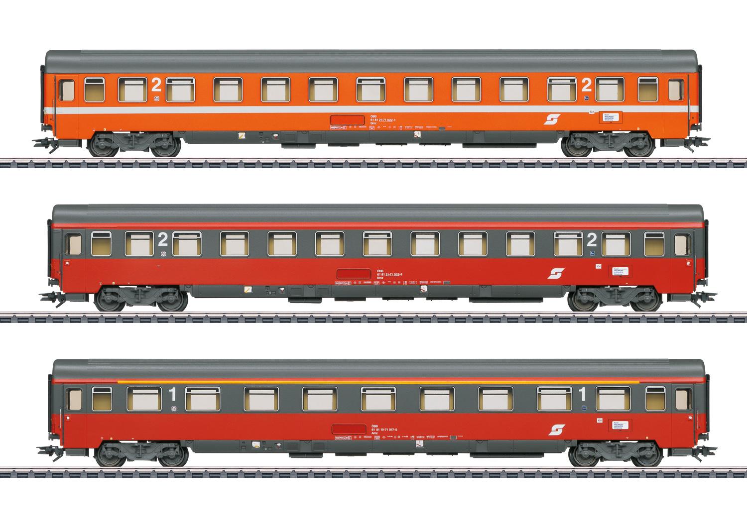Märklin 42894 - H0 Personenwagen-Set 2 FD Mozart