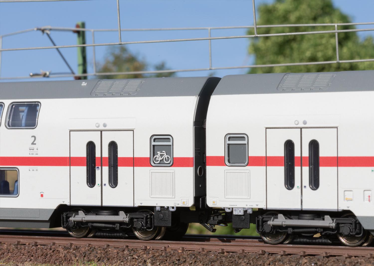 Produktbild Märklin 43487 - IC2 Doppelstock-Mittelwagen DBpza 682.2, 2. Klasse 2 von 2