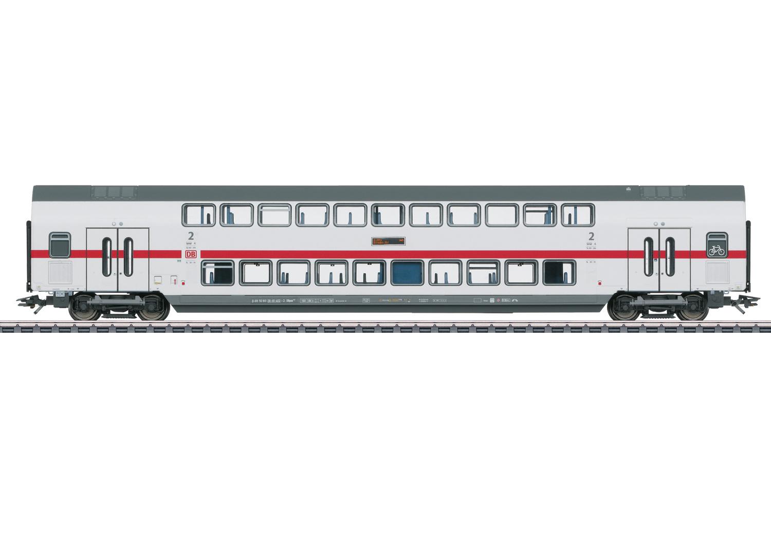 Märklin 43487 - IC2 Doppelstock-Mittelwagen DBpza 682.2, 2. Klasse