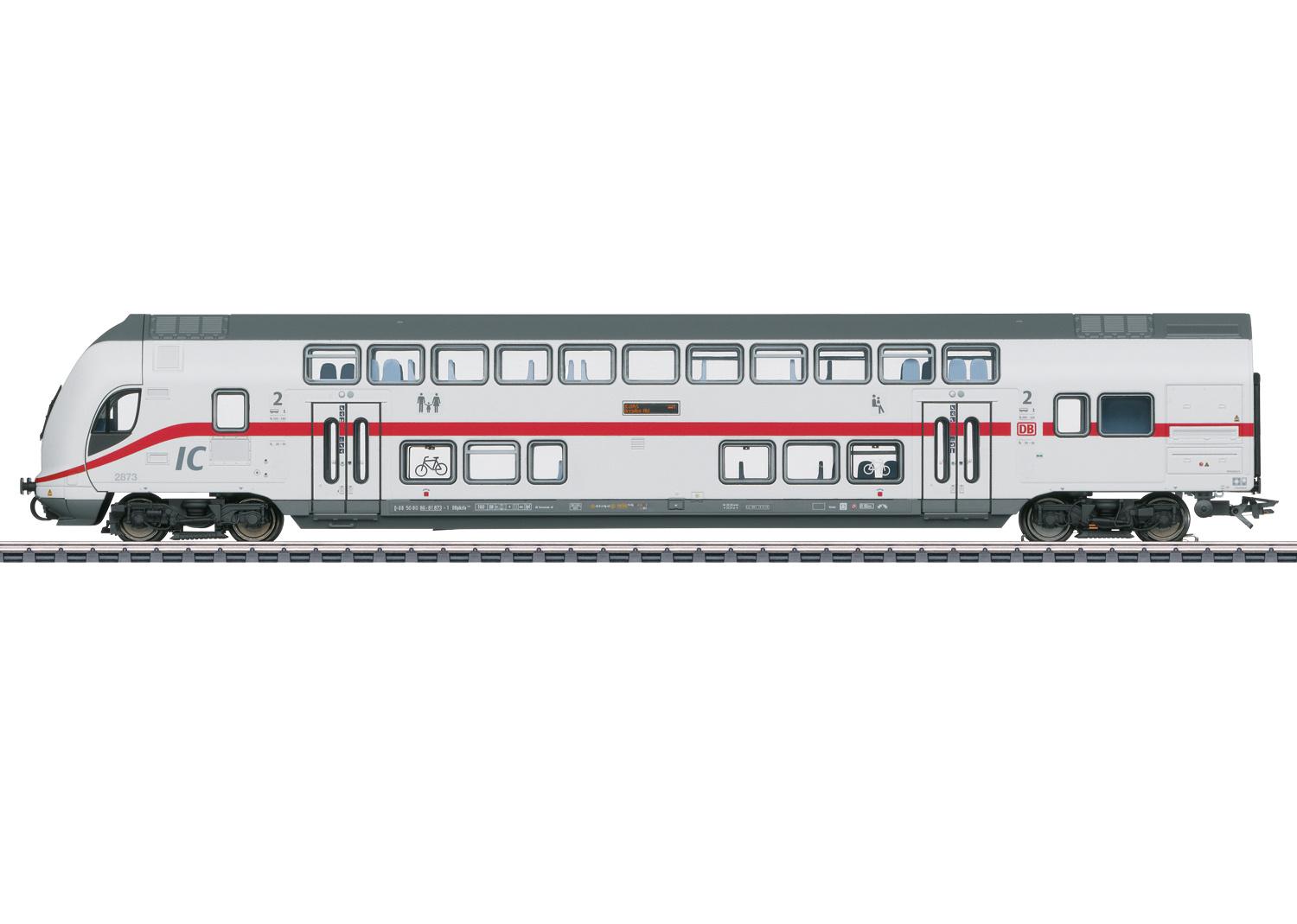 Märklin 43488 - IC2 Doppelstock-Steuerwagen DBpbzfa 668.2, 2. Klasse