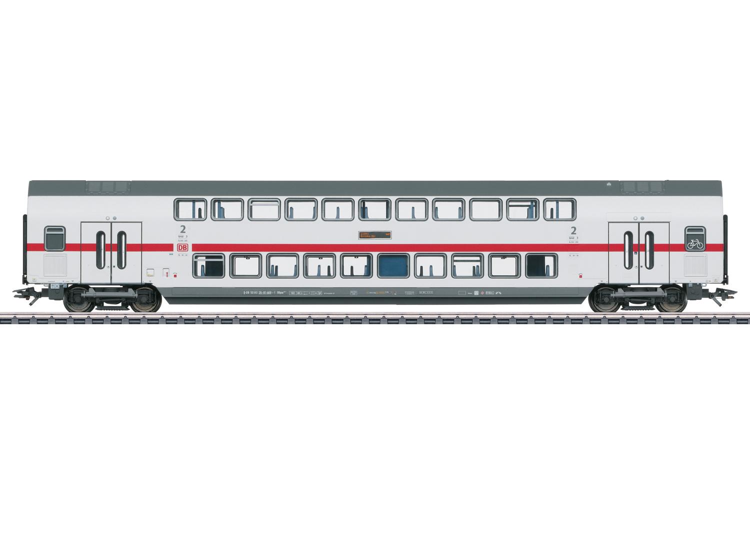 Märklin 43489 - IC2 Doppelstock-Mittelwagen DBpza 682.2, 2. Klasse
