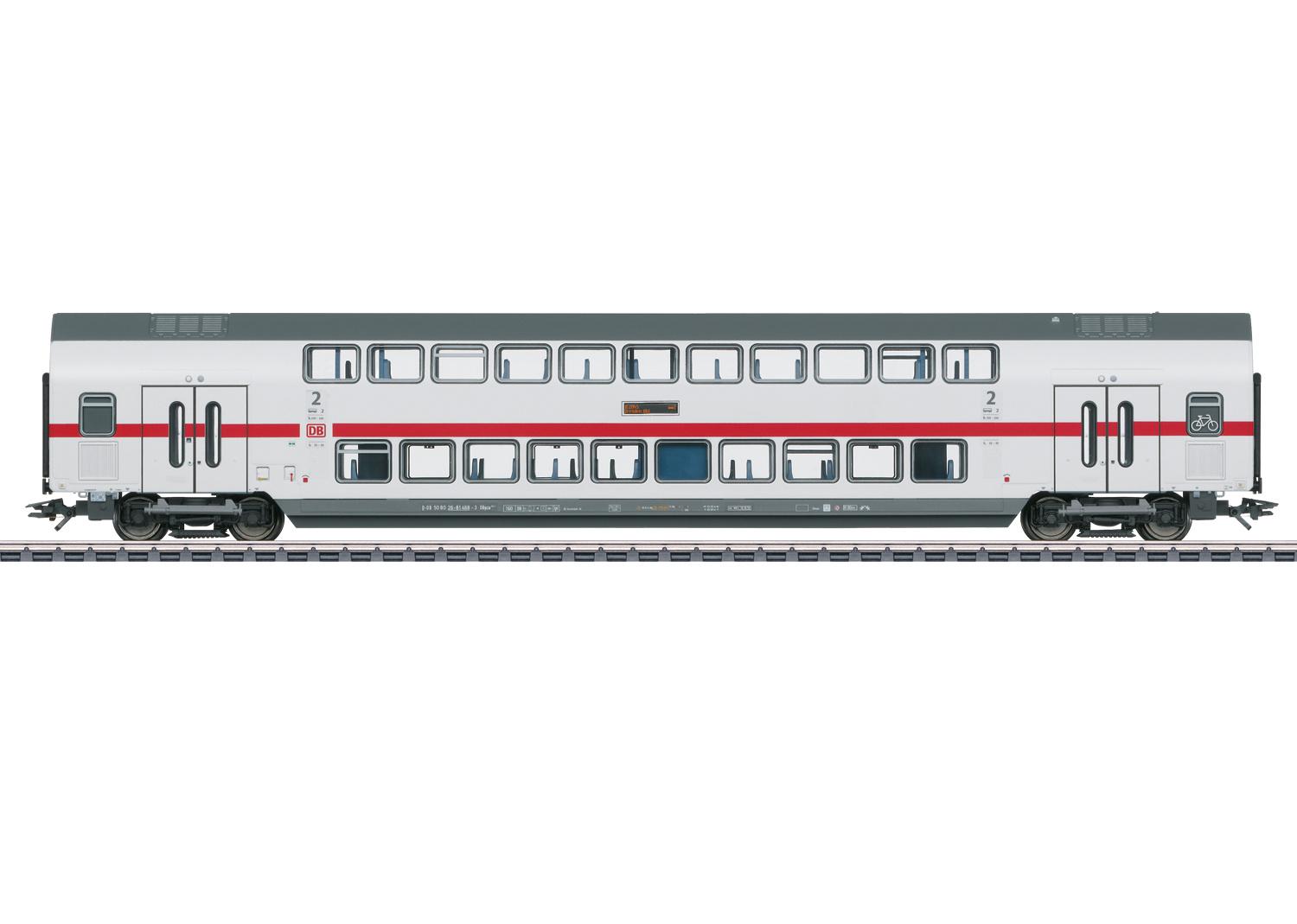 Märklin 43490 - IC2 Doppelstock-Mittelwagen DBpza 682.2, 2. Klasse