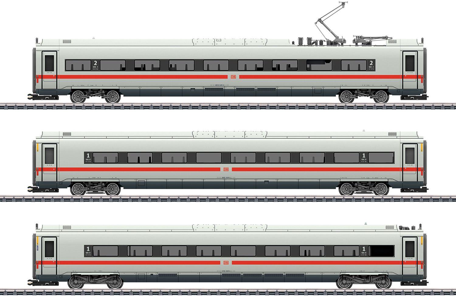 Produktbild Märklin 43726 - Ergänzungswagen-Set zum ICE 4 2 von 2
