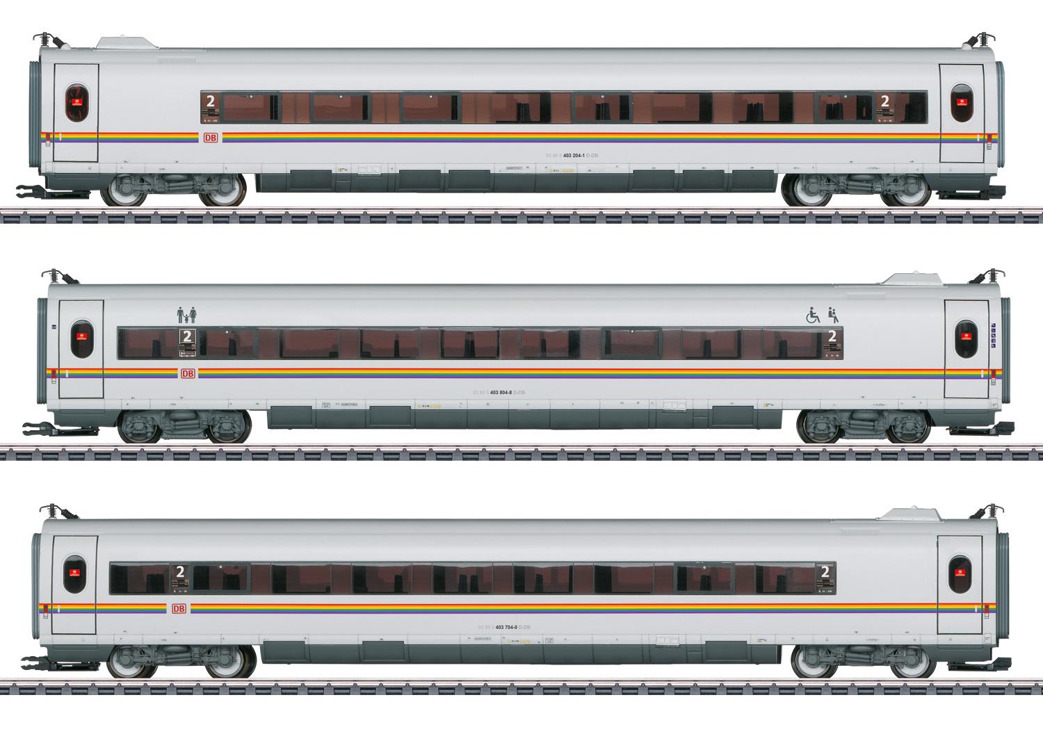 Märklin 43739 - H0 Ergänzungswagen-Set