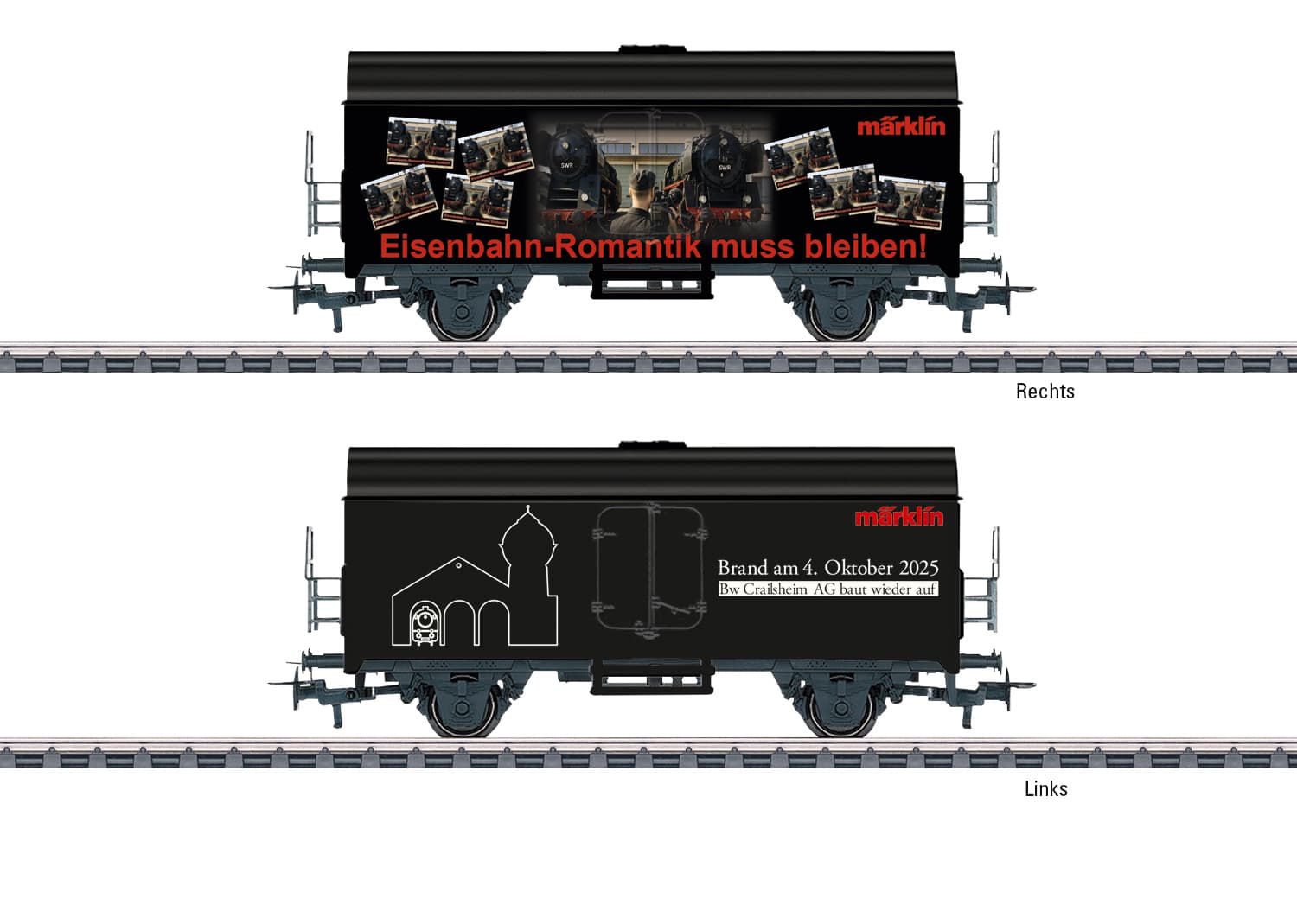 Märklin 44294 H0 Sonderwagen mit Spendenaktion