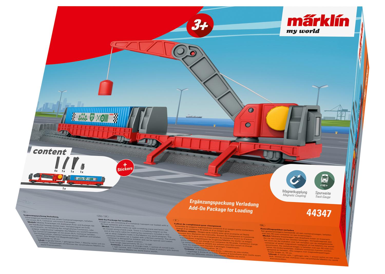Produktbild Märklin 44347 H0 Märklin my world - Ergänzungspackung Verladung 2 von 4