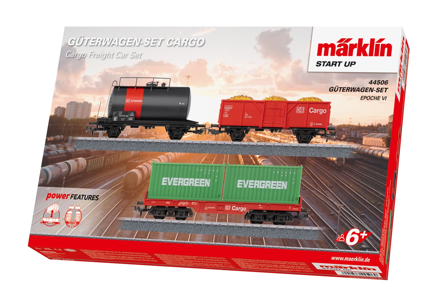 Märklin 44506 H0 Start up - Güterwagen-Set Cargo, Ep. VI