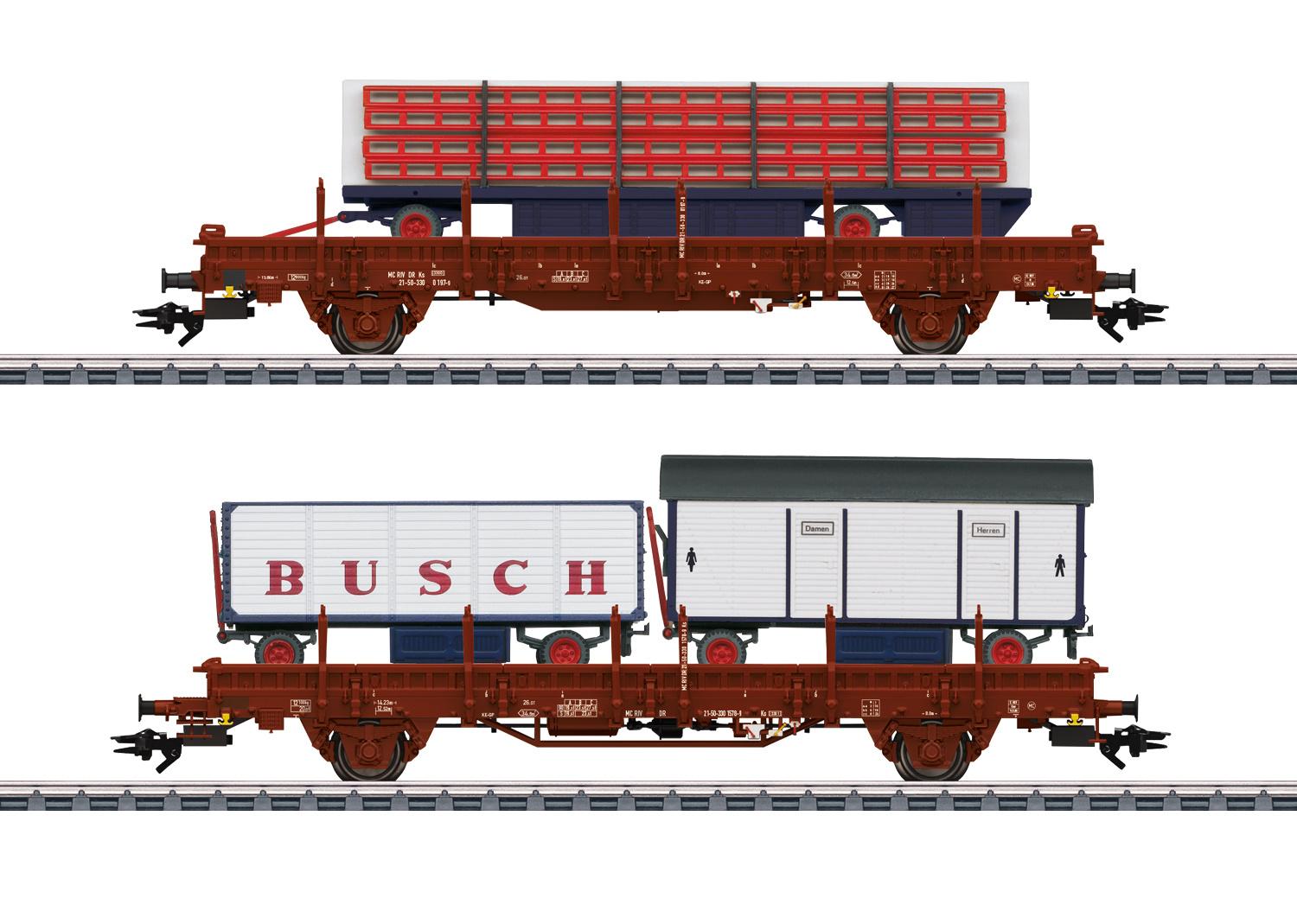 Märklin 45042 H0 Güterwagen-Set Zirkus Busch