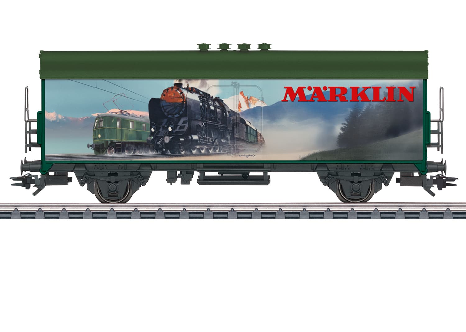 Märklin 45909 H0 Katalogwagen 1938 mit historischem Märklin-Katalogmotiv