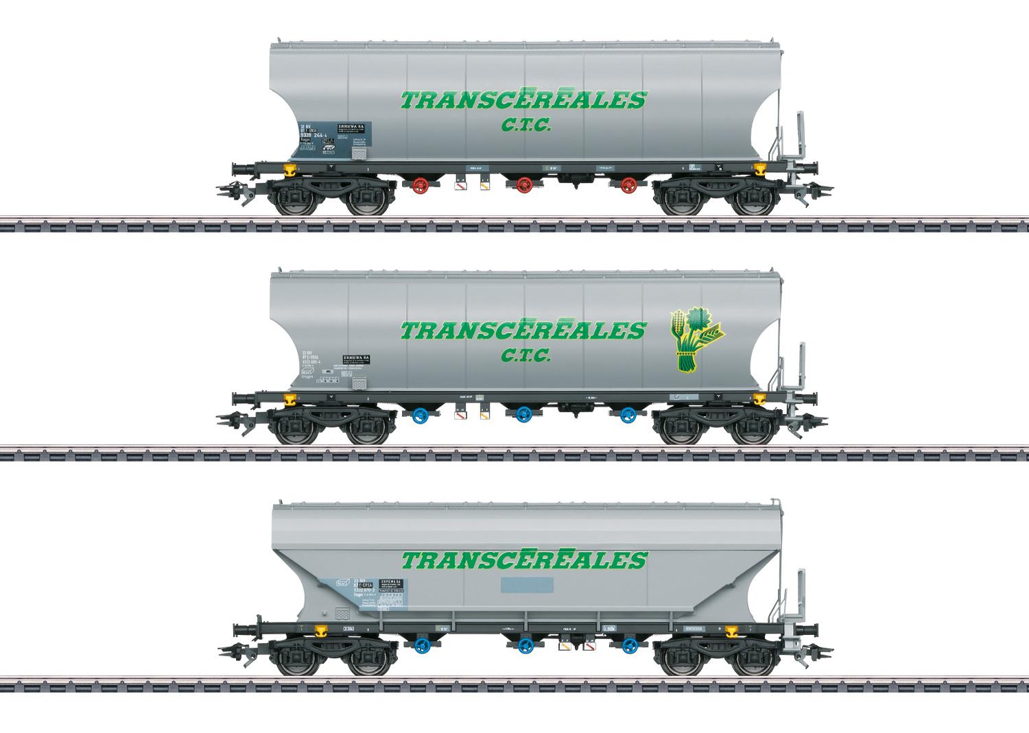 Märklin 46346 H0 Güterwagen-Set Getreidesilowagen