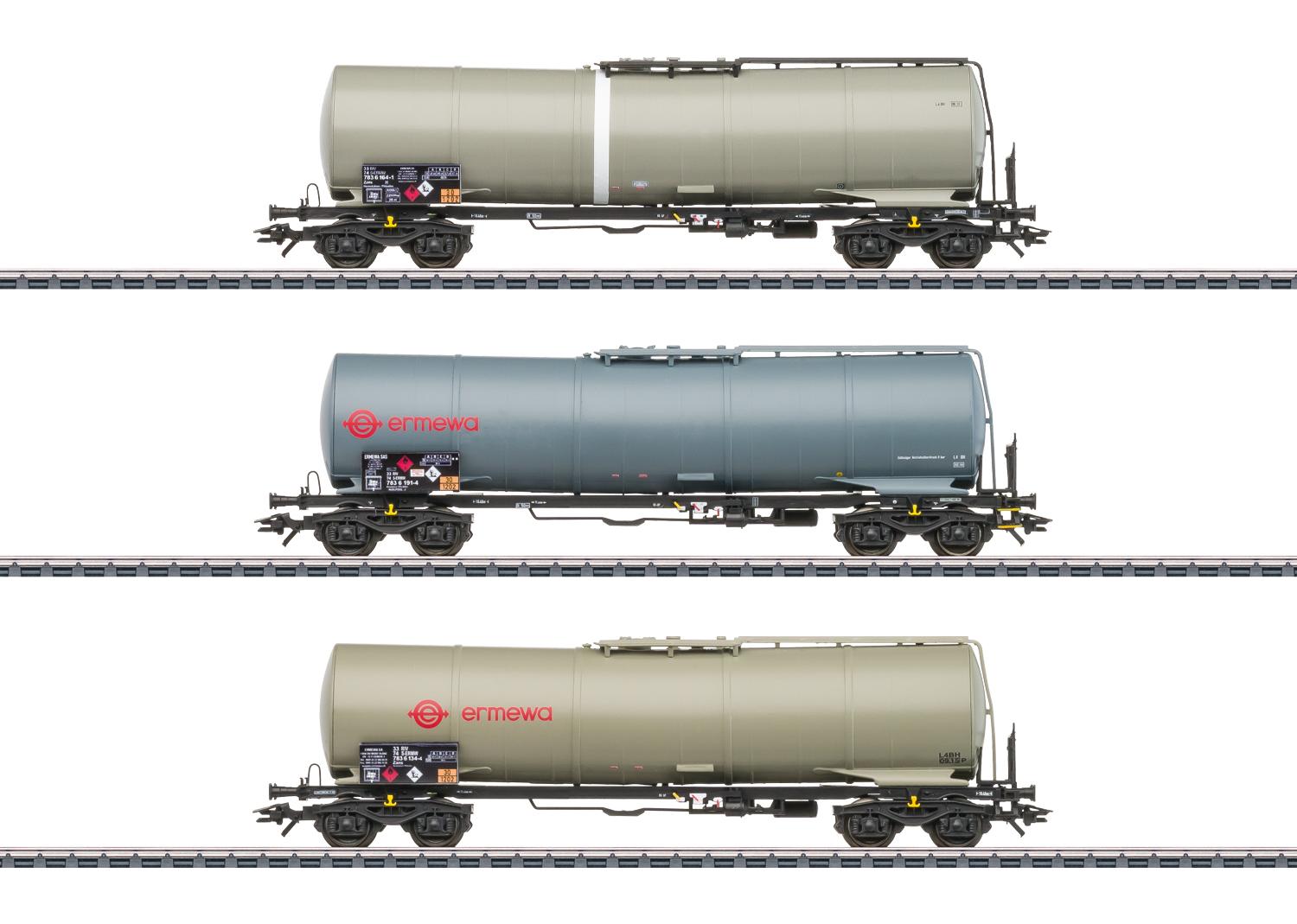 Märklin 46545 H0 Kesselwagen-Set ermewa