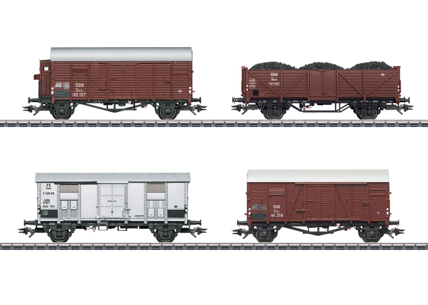 Märklin 46564 H0 Güterwagen-Set zur Dampflok BR 52