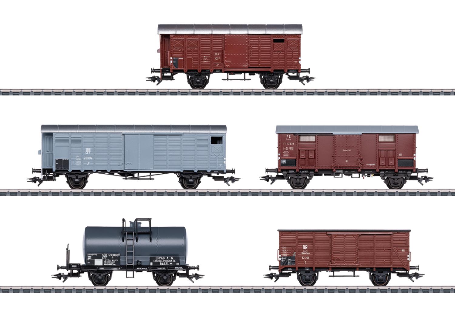Märklin 46575 H0 Güterwagen-Set zur Ae 6/8