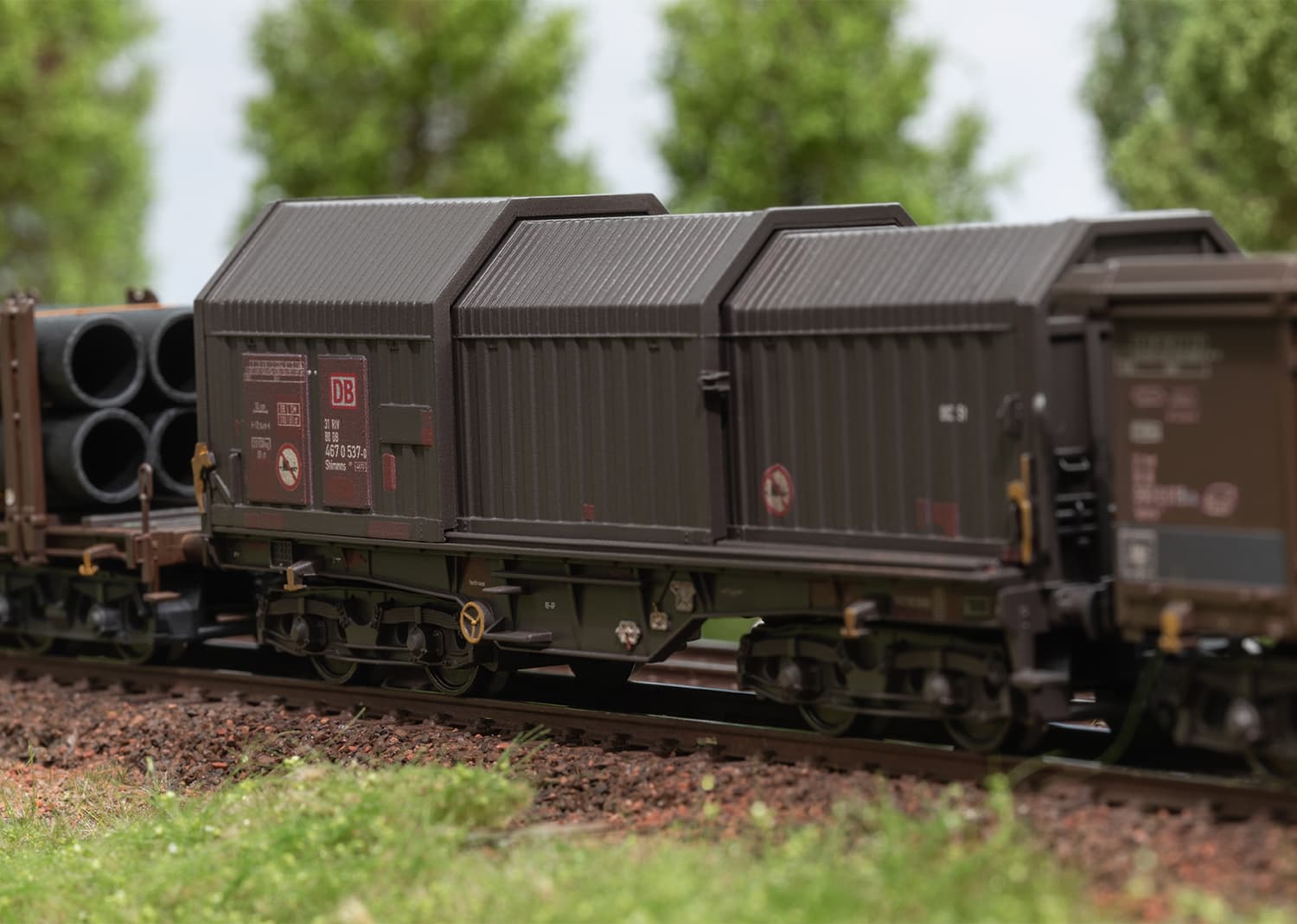 Produktbild Märklin 46915 H0 Güterwagen-Set DB AG 4 von 4