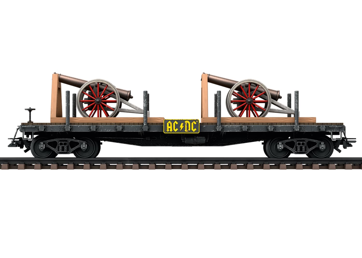 Produktbild Märklin 46930 H0 Flachwagen "For Those About to Rock" Modelleisenbahn 2 von 2