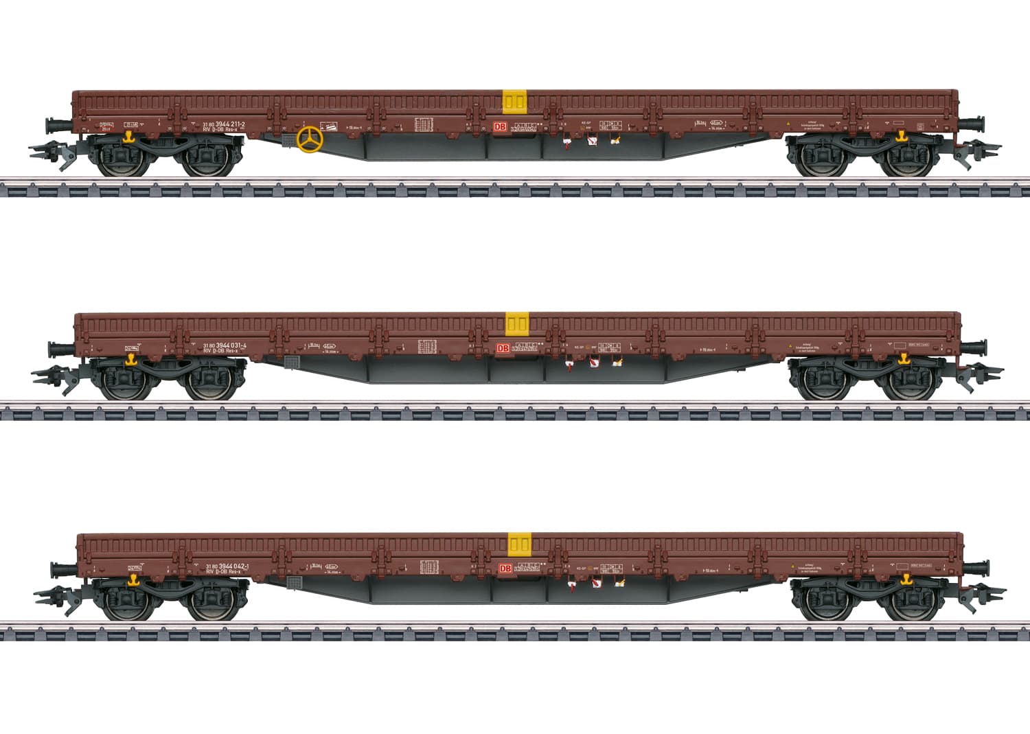 Märklin 47162 H0 Niederbordwagen-Set Res-x DB AG ab 15 Jahren