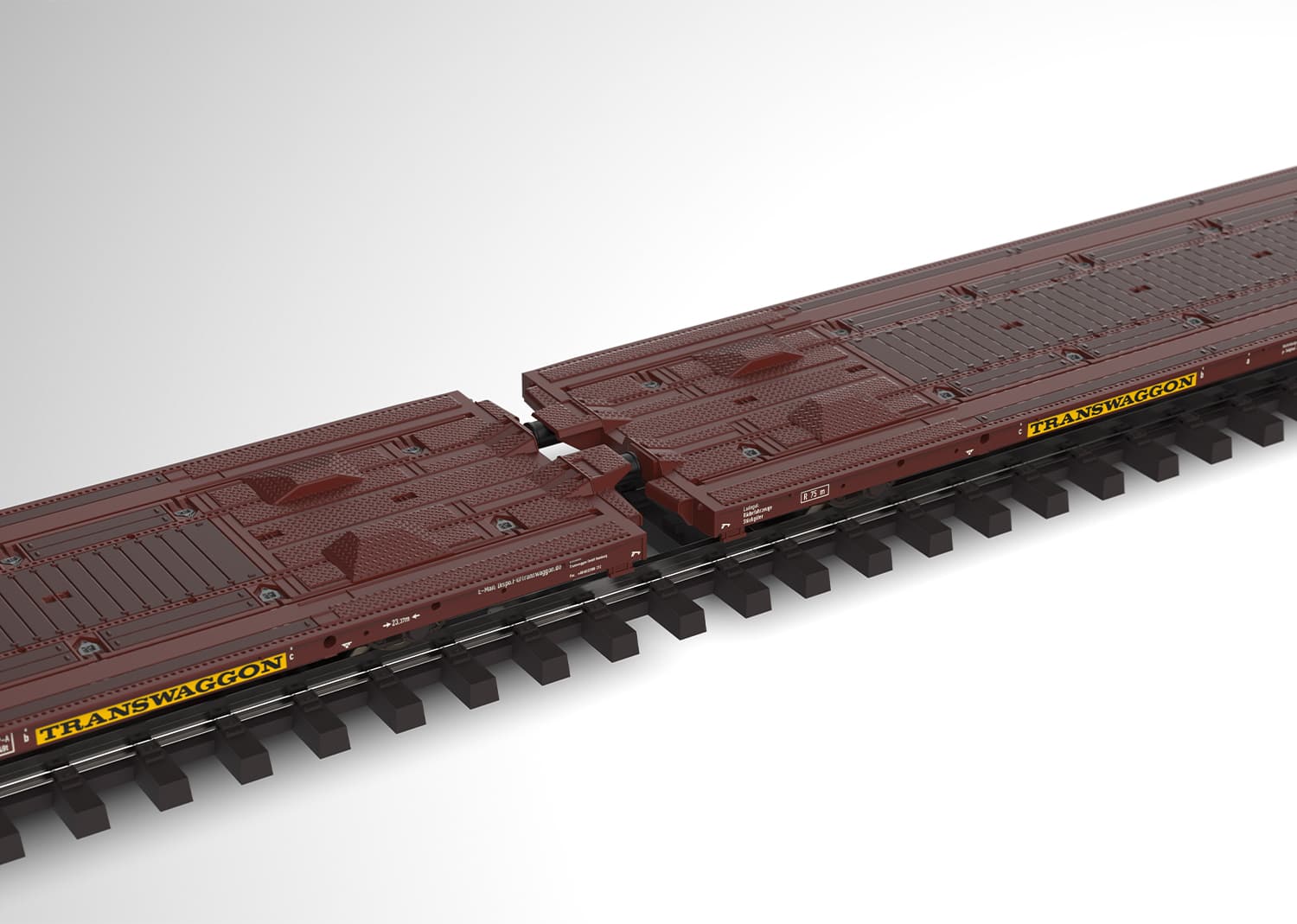 Produktbild Märklin 47430 H0 Flachwagen-Paar Laads 800B 4 von 5