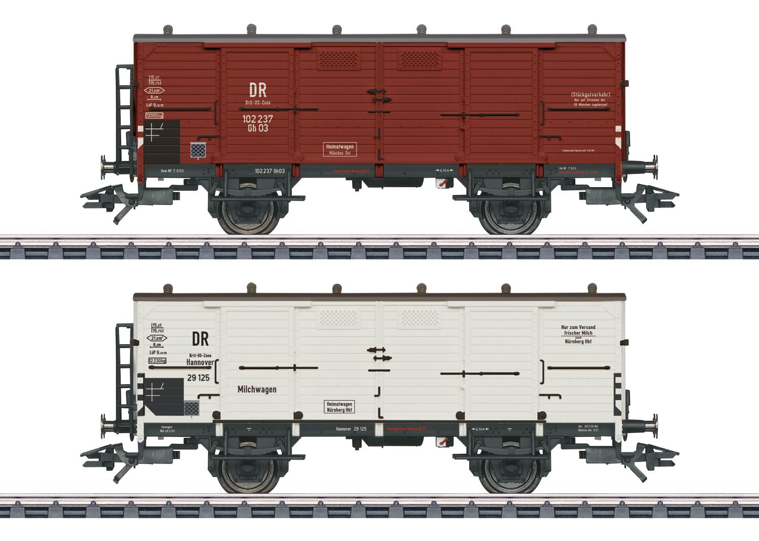 Märklin 48818 - Milchwagen-Set