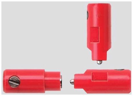 Märklin 71400 - Stecker und Muffen Sortiment - 100 Stück farbig sortiert