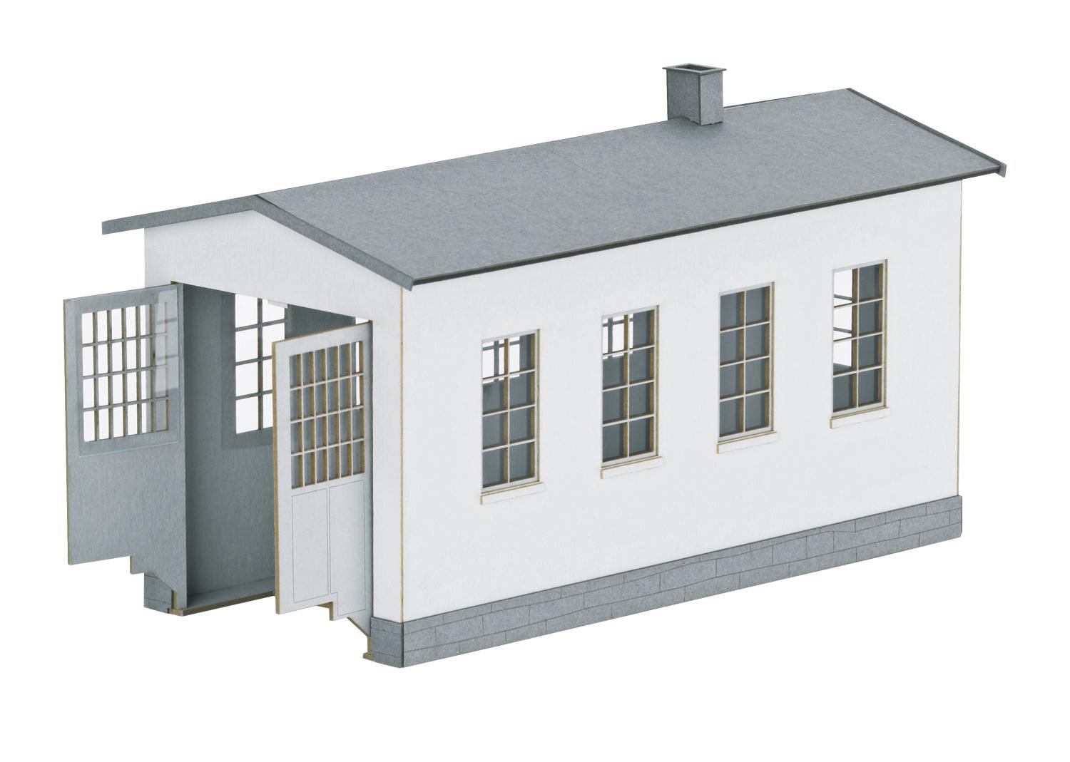 Märklin 72178 H0 Bausatz Kleinlokschuppen.