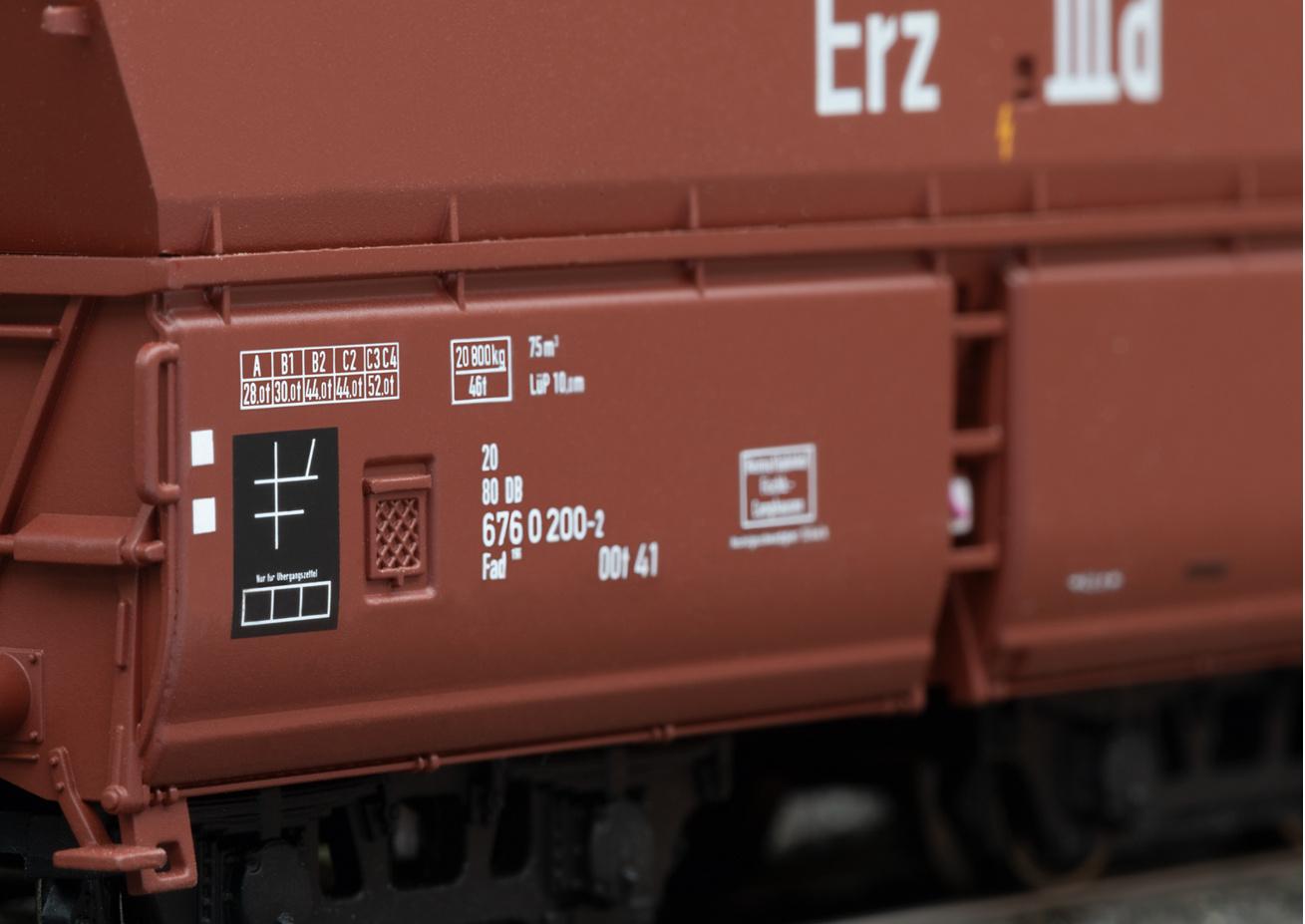 Produktbild Märklin 46213 - Modelleisenbahn Selbstentladewagen Erz IIId 2 von 3