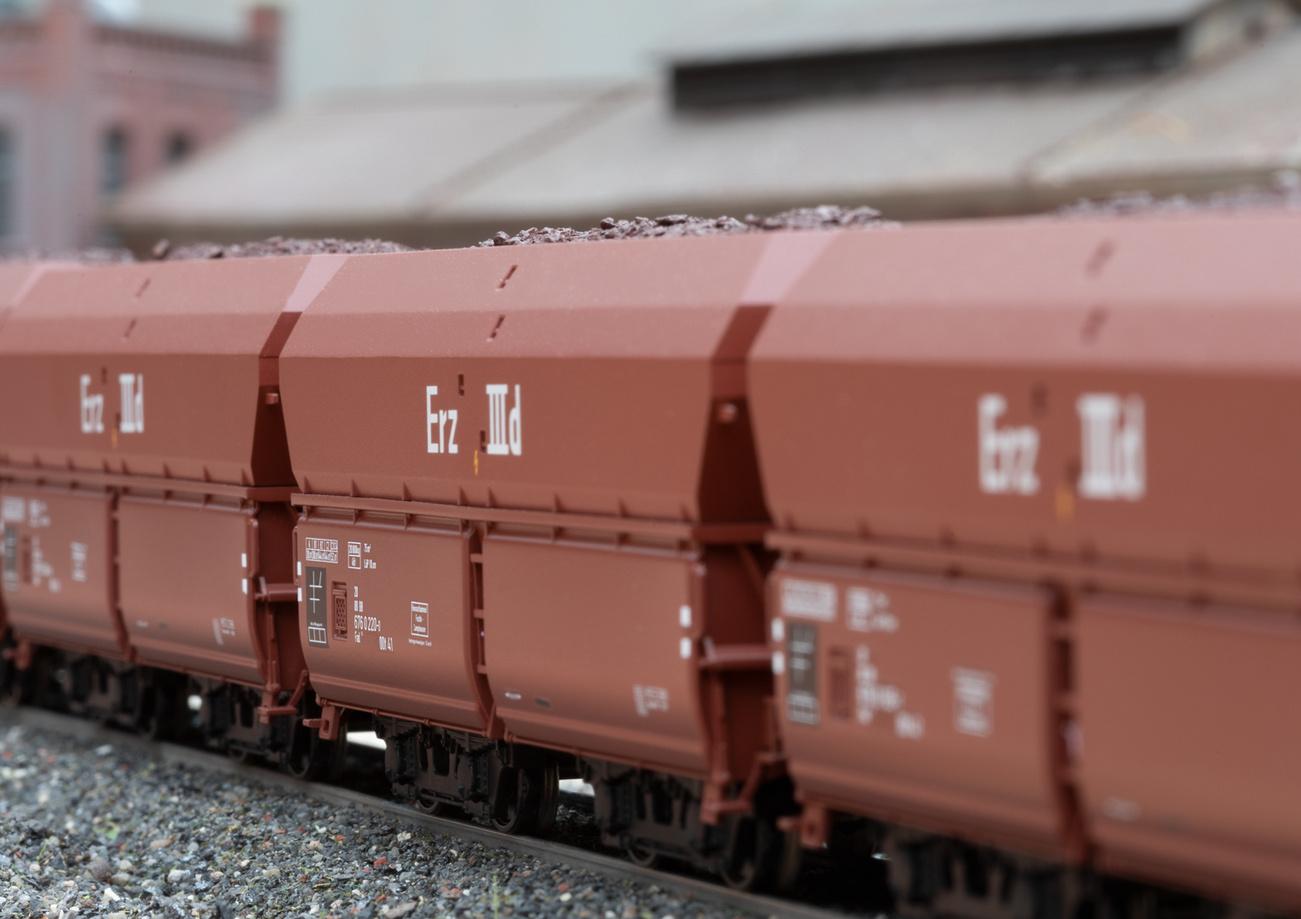 Produktbild Märklin 46213 - Modelleisenbahn Selbstentladewagen Erz IIId 3 von 3