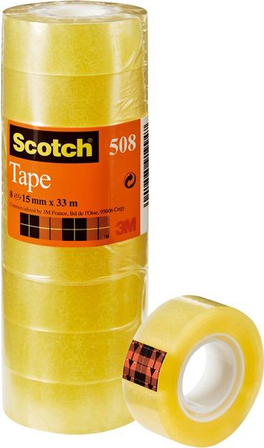Scotch Klebeband Transparent 508