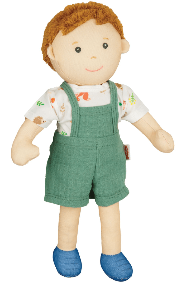 Heless - Stoffpuppe ''Paul'' mit Outfit zum An- und Ausziehen, 32 cm