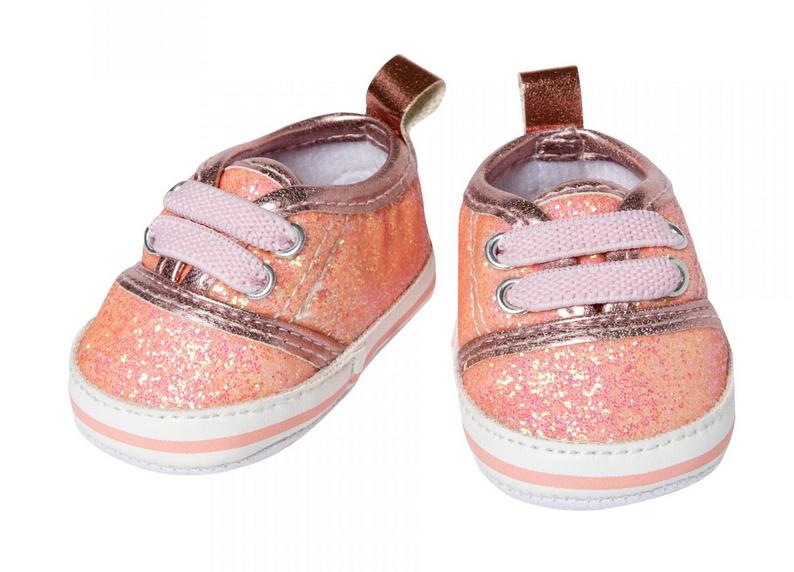 Heless - Glitzer-Sneakers, rosa, Gr. 38-45 cm