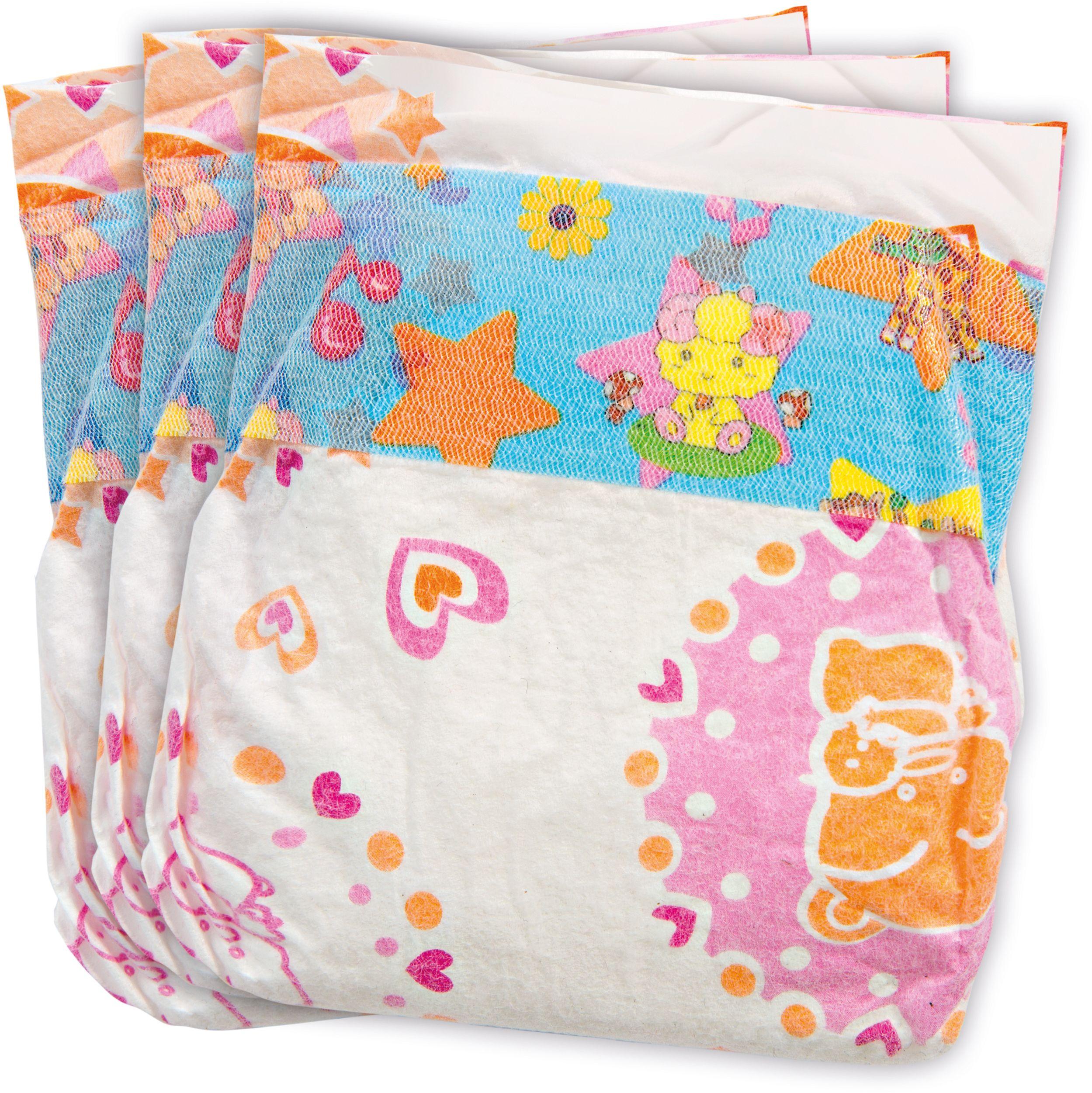 Produktbild Heless - Puppenwindeln 3 Stück, Gr. 28-35cm 4 von 5