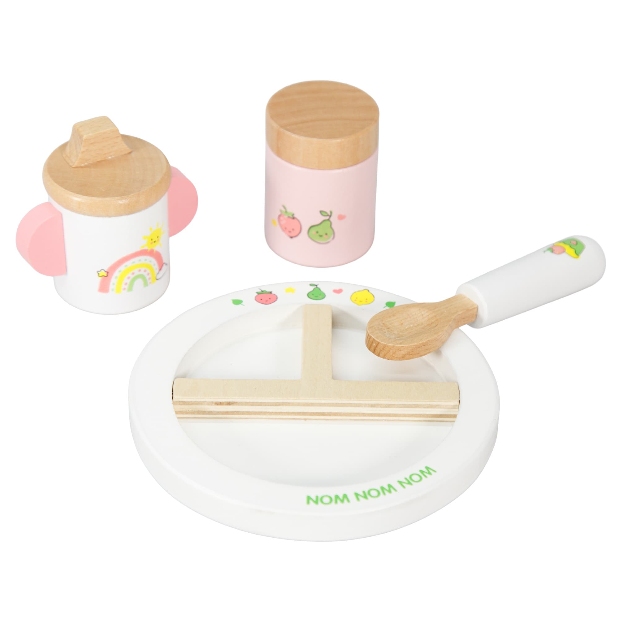 Heless - Puppen-Fütter-Set Holz