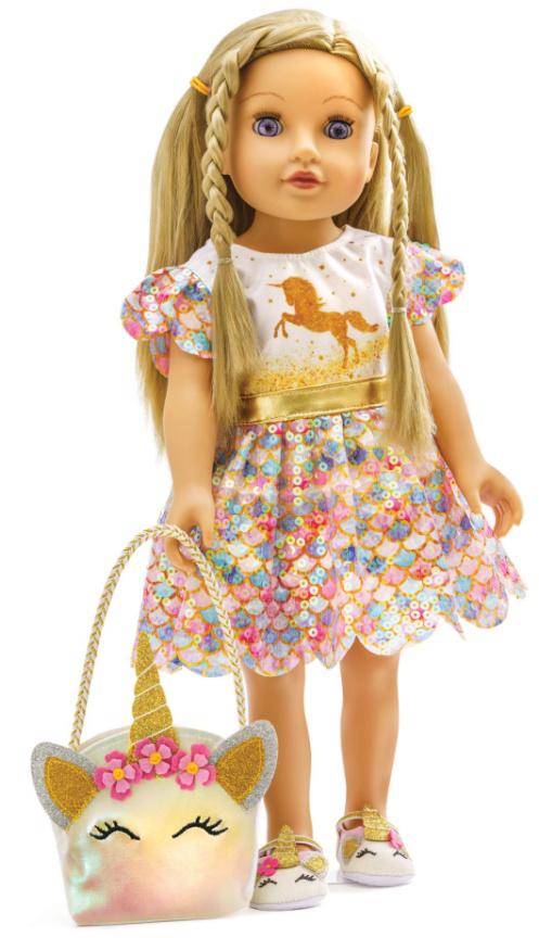 Produktbild Heless - Ballerinas"Einhorn", Gr. 38-45 cm 2 von 2