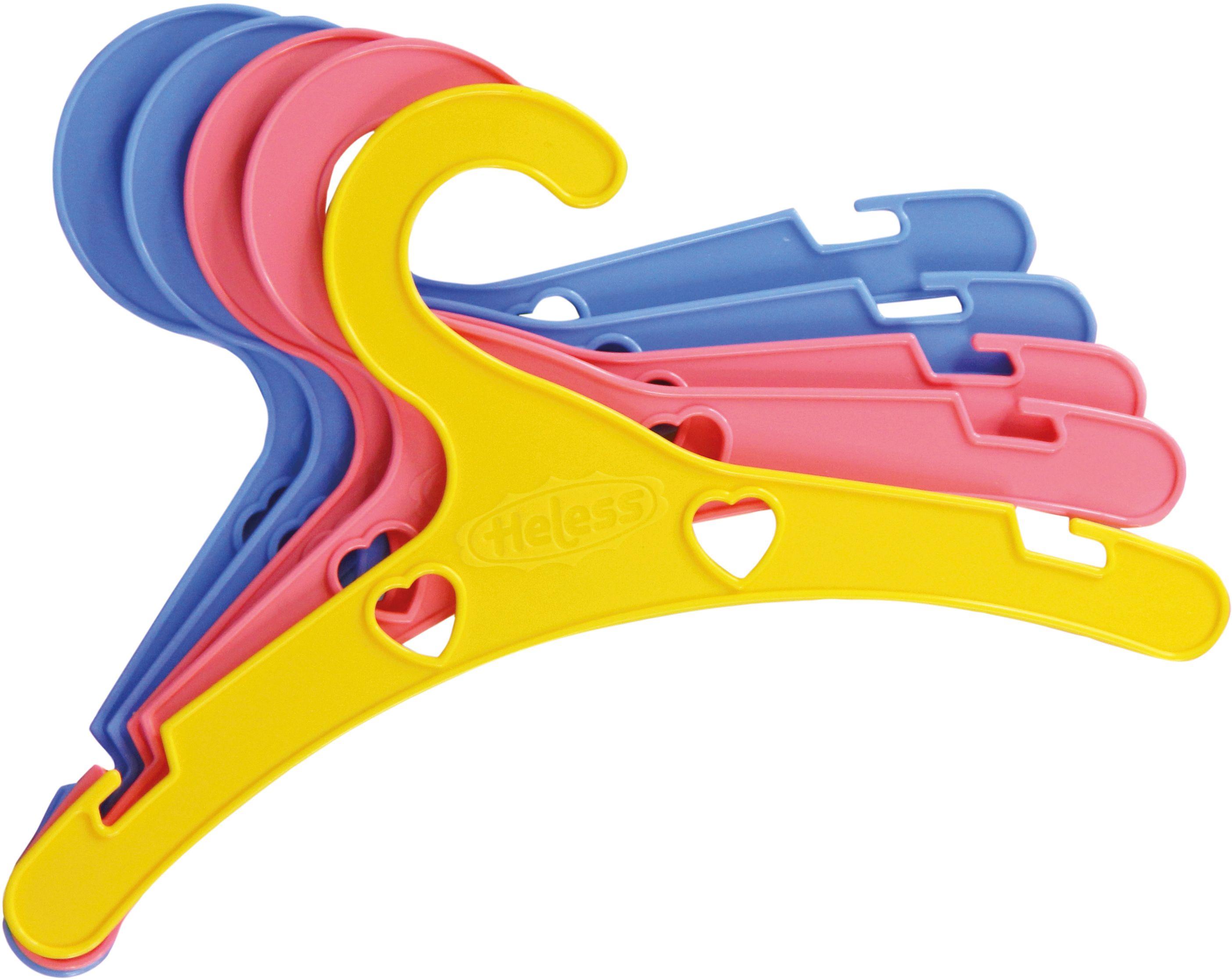 Produktbild Heless - Bunte Puppenkleiderbügel, 5 Stück 2 von 2