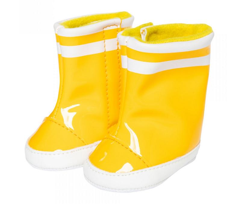 Heless - Gummistiefel, gelb, Gr. 30-34 cm