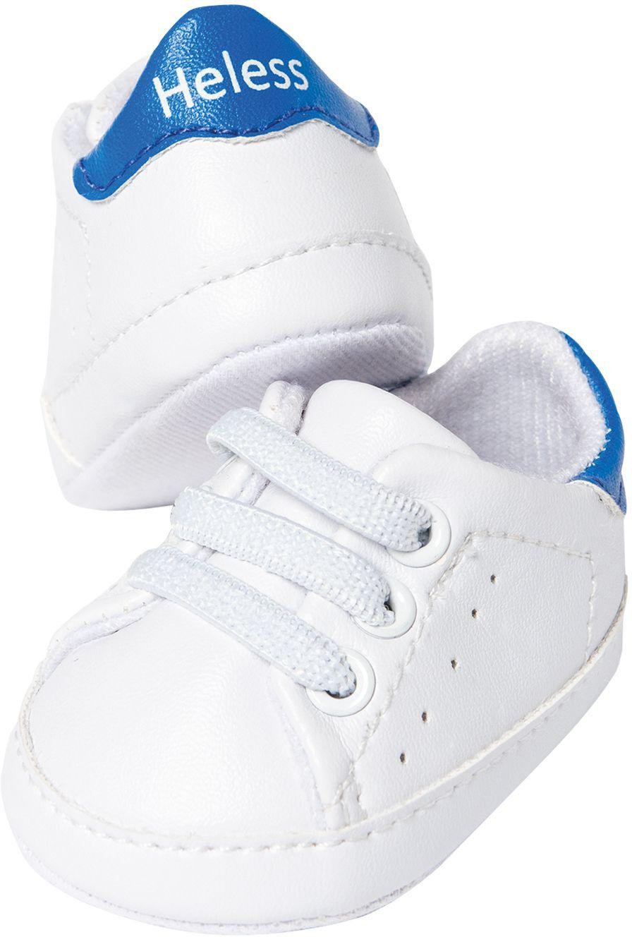 Heless - Weiße Puppen-Sneakers, Gr. 30-34 cm