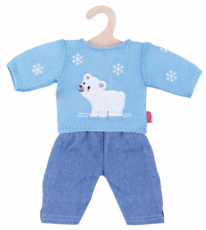 Heless - Pullover mit Jeans, 28 - 35 cm
