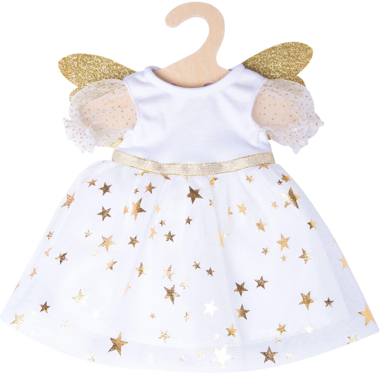 Produktbild Heless - Puppen-Kleid Schutzengel mit Sternen-Haarband, mini, Gr. 20-25 cm 3 von 3