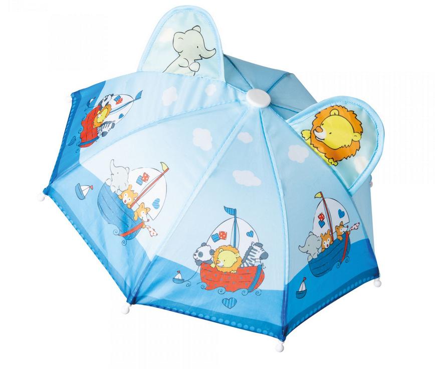 Heless - Regenschirm"Segelfreunde"Puppen-Regenschirm