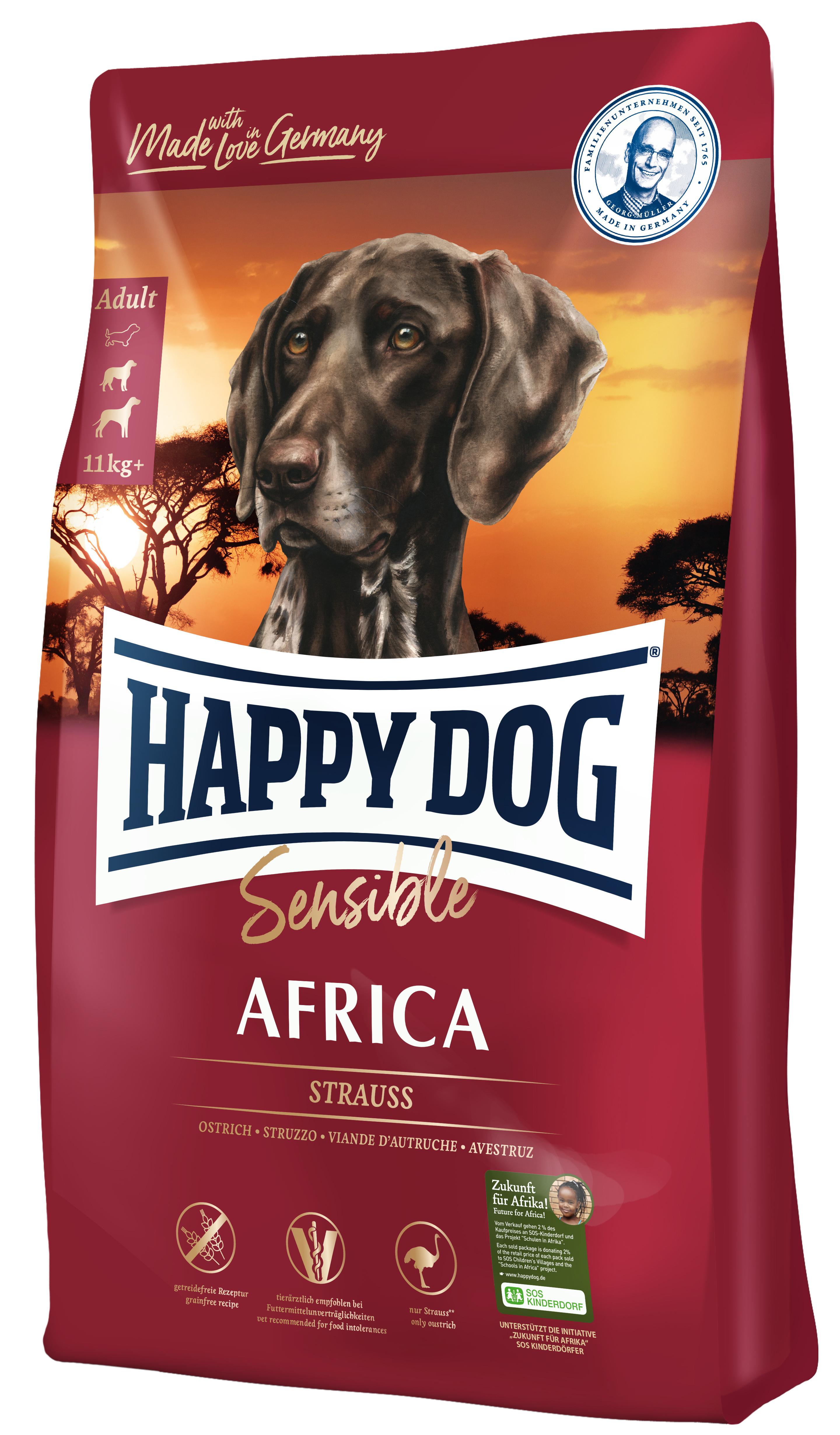 Happy Dog Supreme Sensible Africa Hundetrockenfutter 300 g