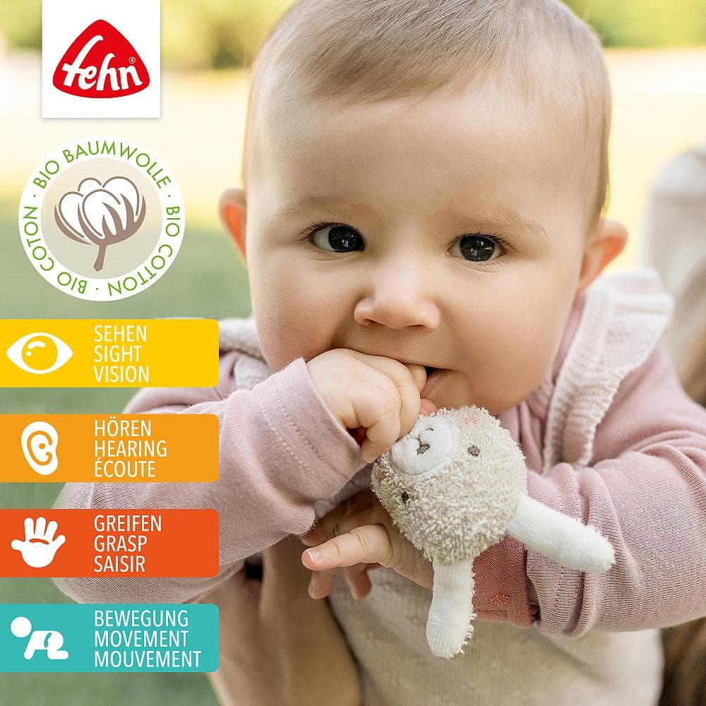 Produktbild fehn - Rasselarmband Hase fehnNATUR 2 von 2