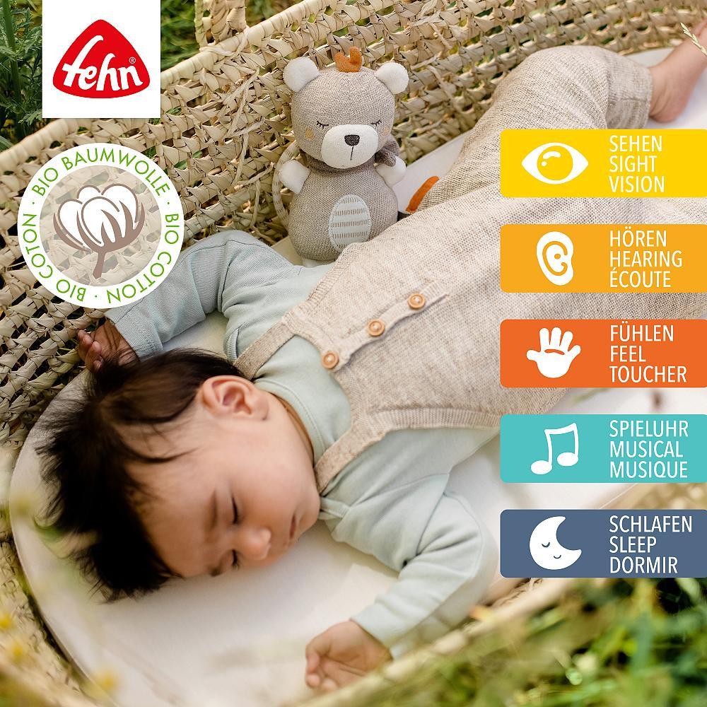 Produktbild fehn - Mini-Spieluhr Teddy fehnNATUR 2 von 2