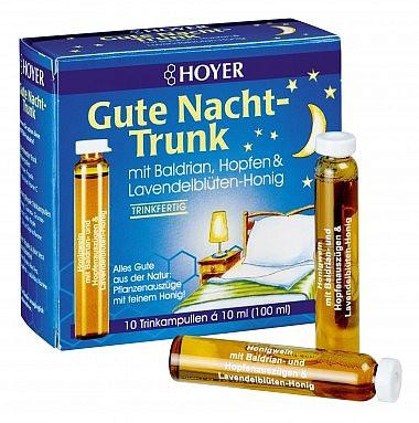 HOYER Gute Nacht Trunk Trinkampullen Bio alc. 15 % vol.